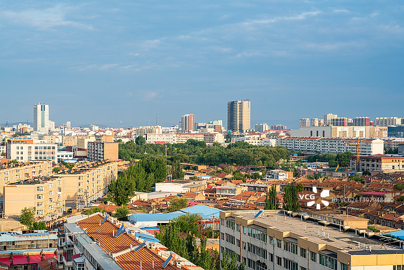 发展中城市风景图片素材
