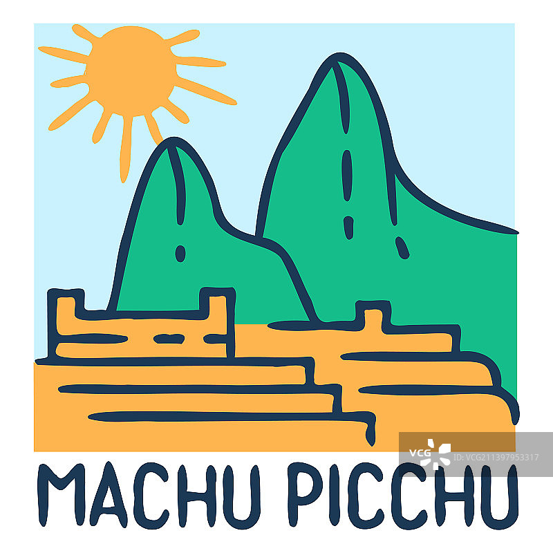 马丘比丘景观设计图片素材