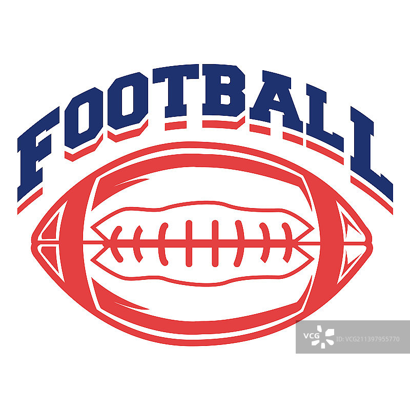 美式橄榄球徽章图片素材