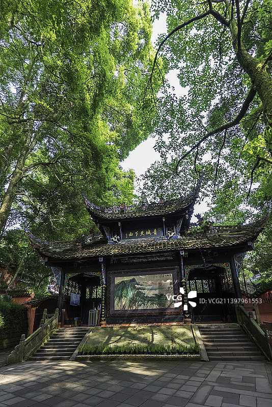 四川成都都江堰青城山图片素材