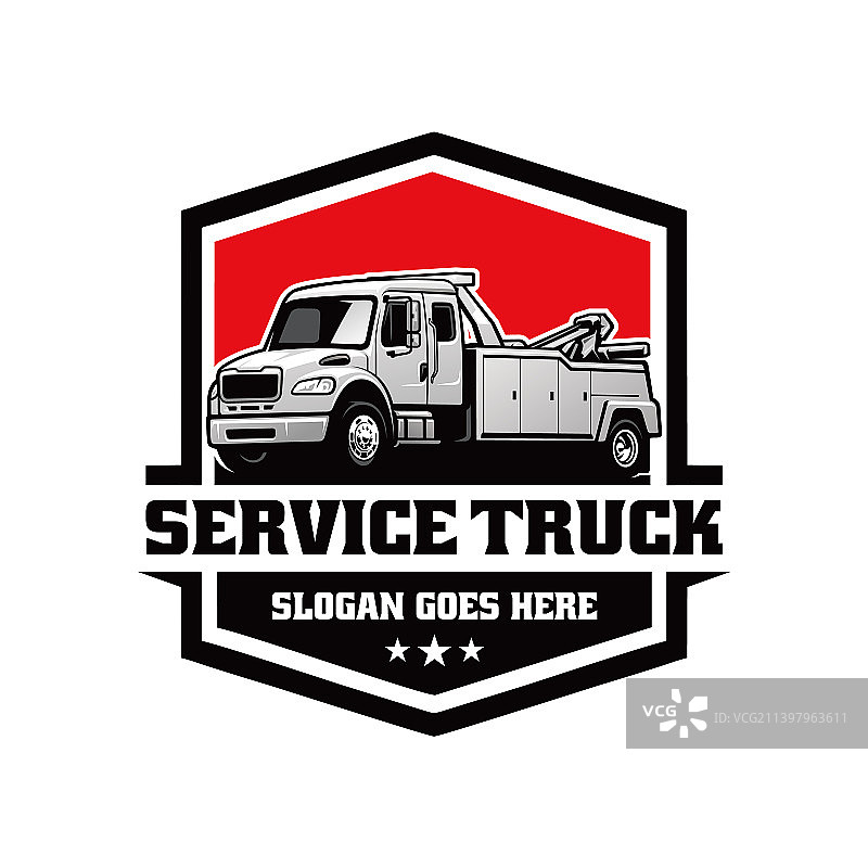 拖车服务标志图片素材