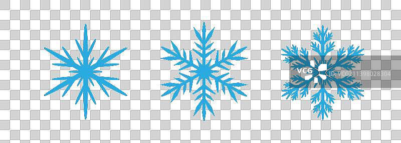 雪花素材图片素材