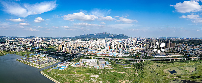 大连金州航拍图片素材