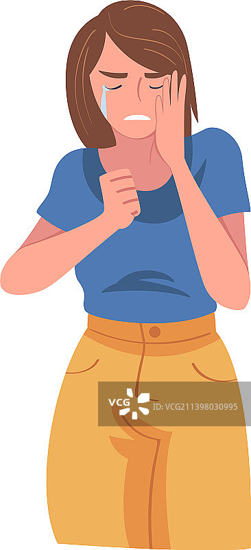 哭泣的女人，啜泣图片素材