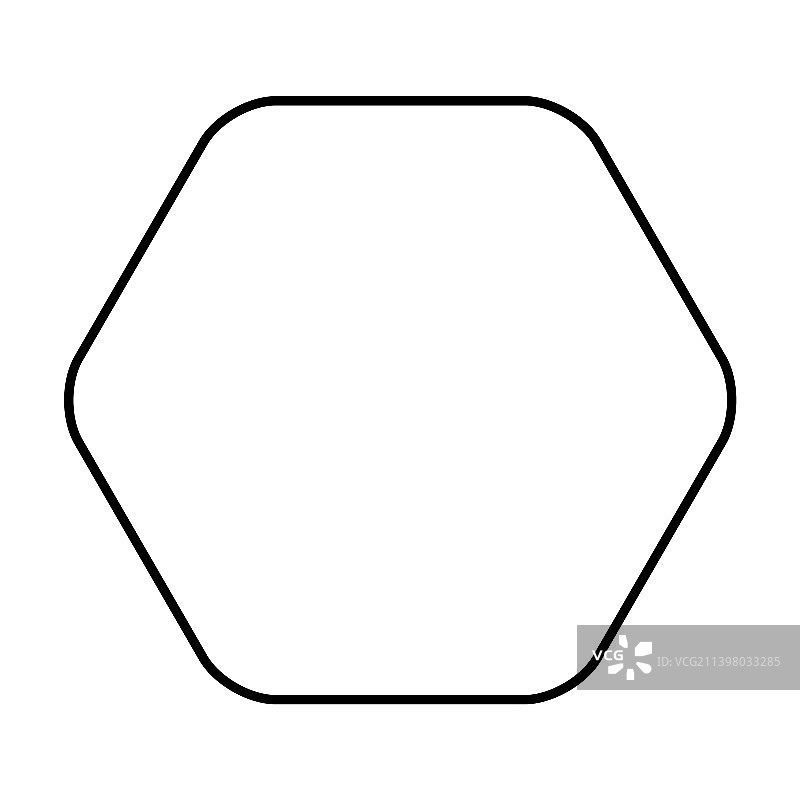 圆形六边形图片素材