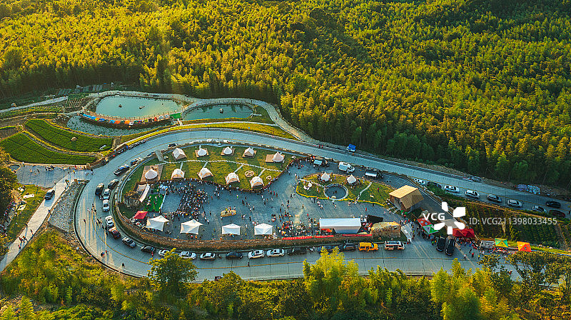 露营营地图片素材