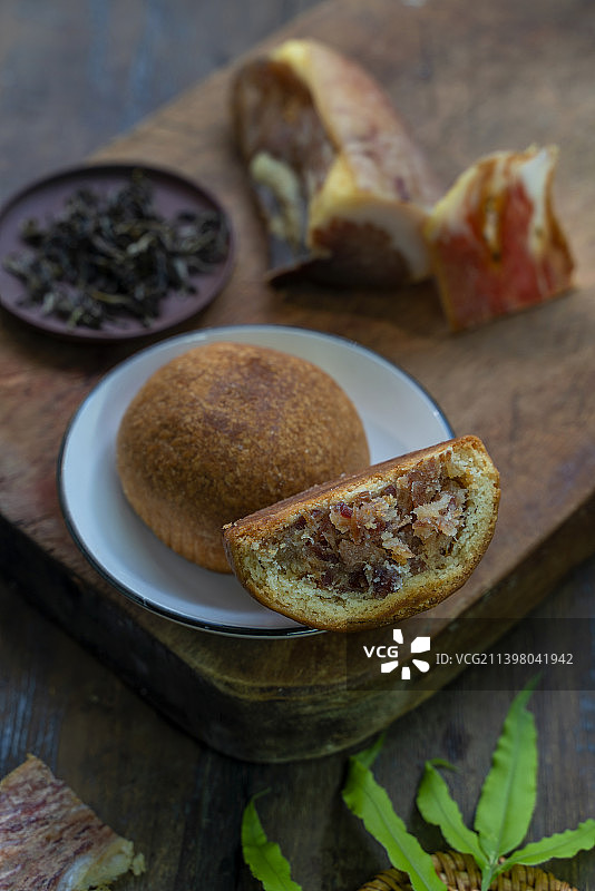 云腿月饼图片素材