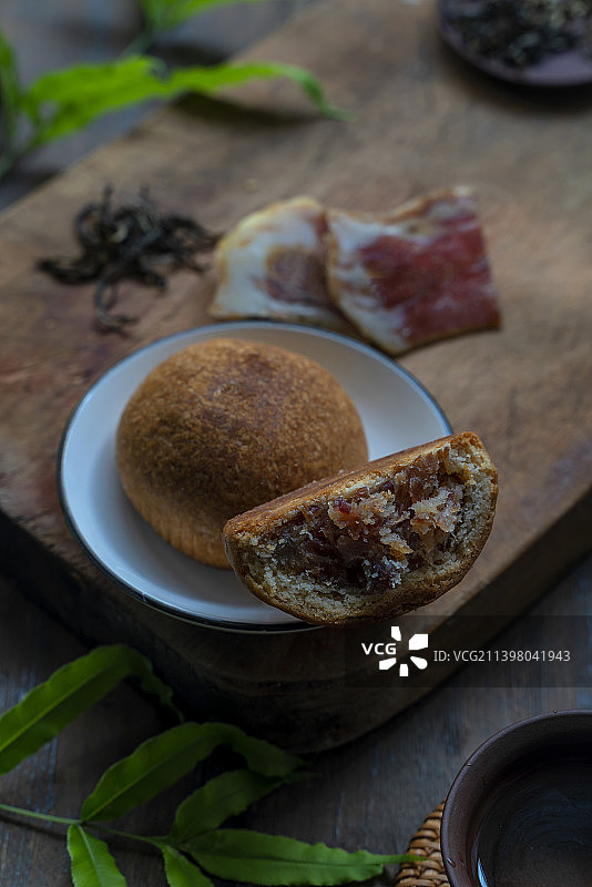 云腿月饼图片素材