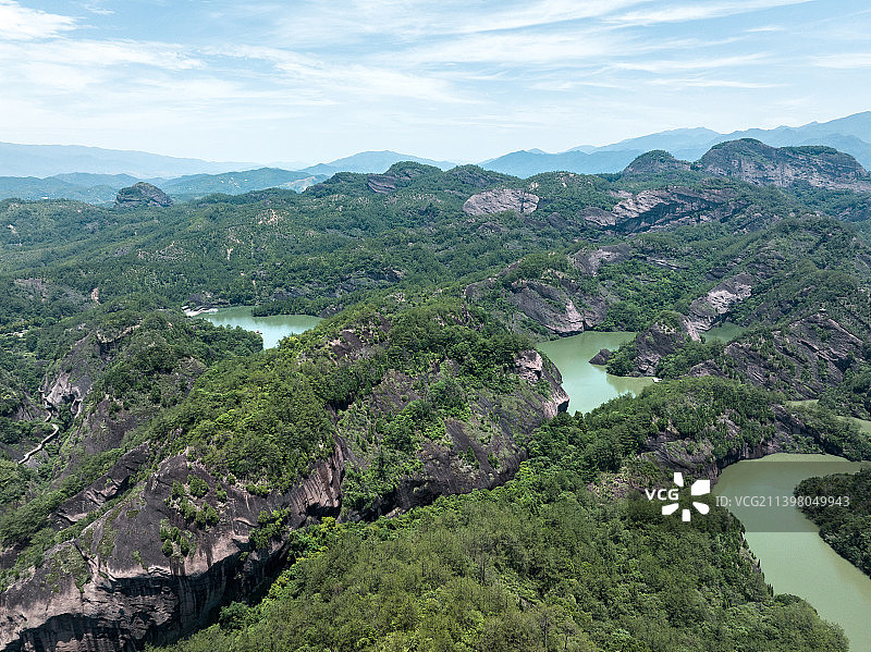 连城九龙湖风景区中国福建省龙岩市图片素材