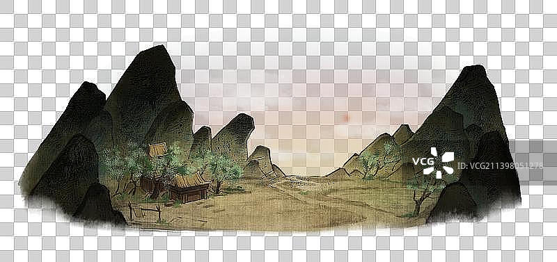 山水素材图图片素材