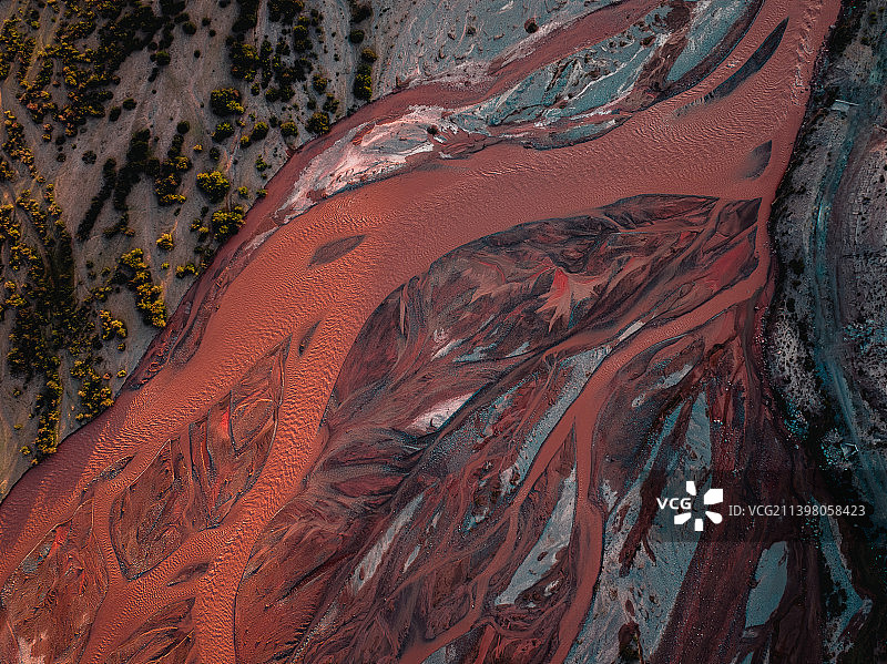 大地动脉图片素材