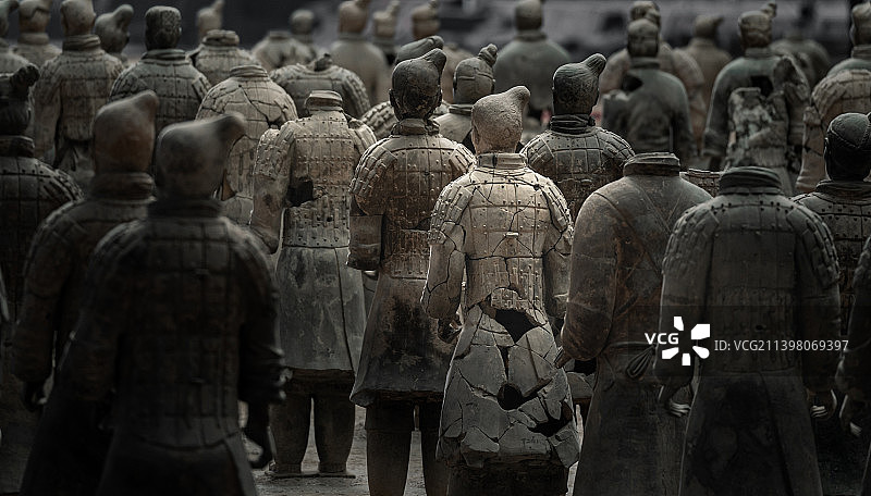 秦始皇兵马俑图片素材