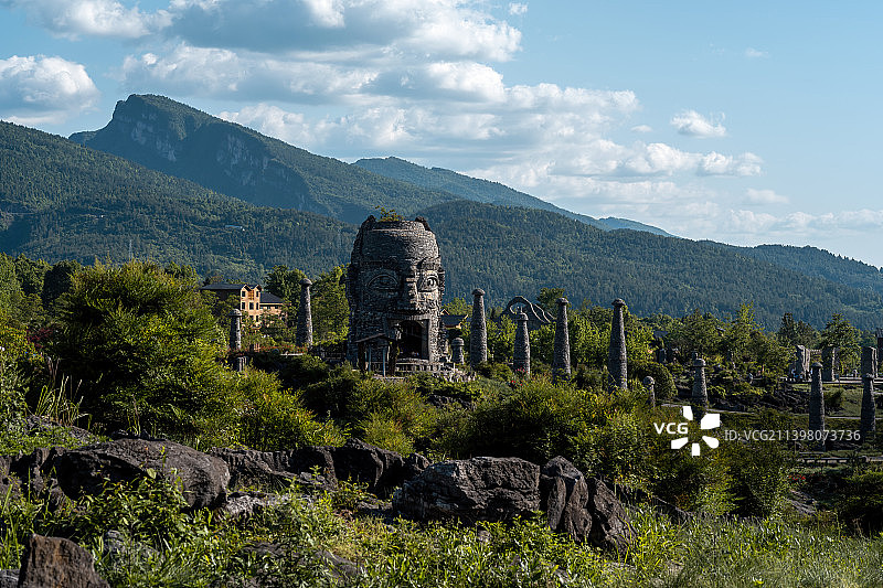 重庆市酉阳叠石花谷图片素材