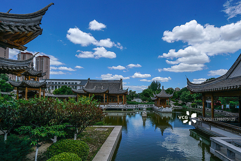 江南风情-《天津南普公园》图片素材