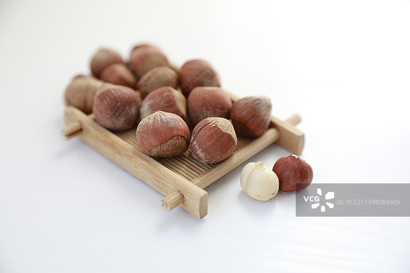 干果榛子图片素材