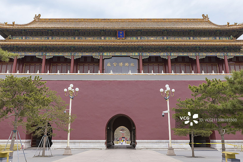 北京故宫端门图片素材