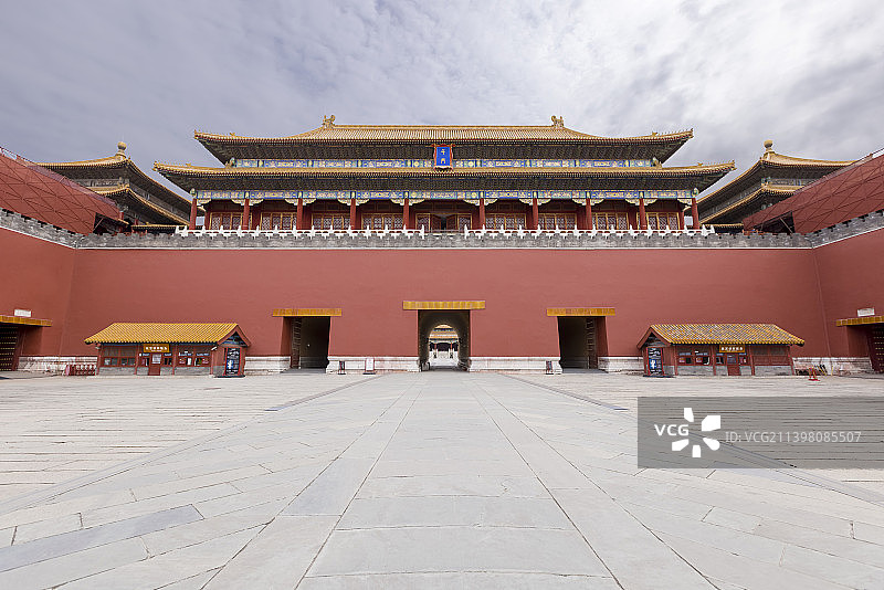 北京故宫午门图片素材