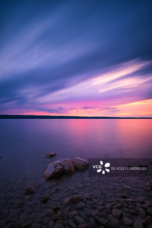 德国安迪斯瓦塔威尔日落海景图片素材