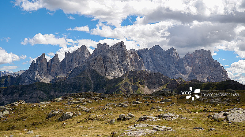 意大利贝卢诺Predazzo山水风光图片素材