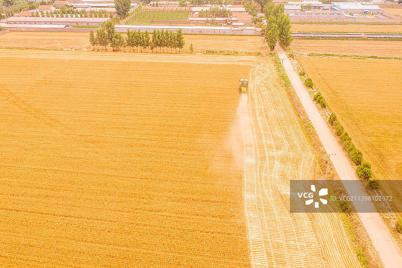 麦收季节图片素材