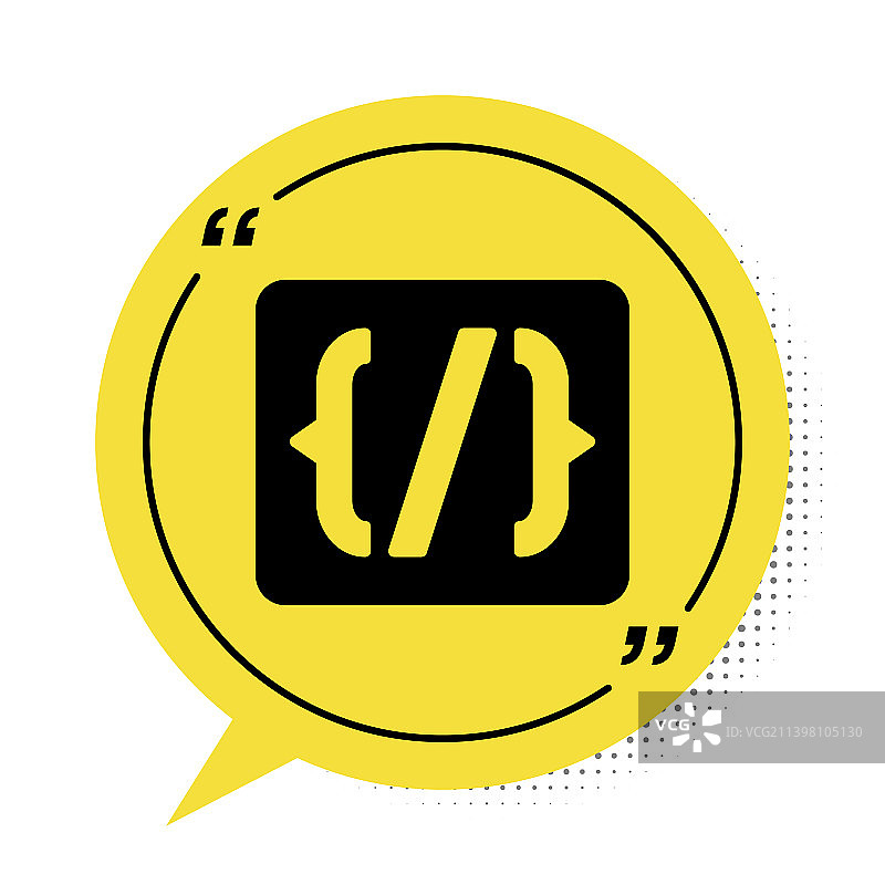 编程语言语法黑色图标图片素材