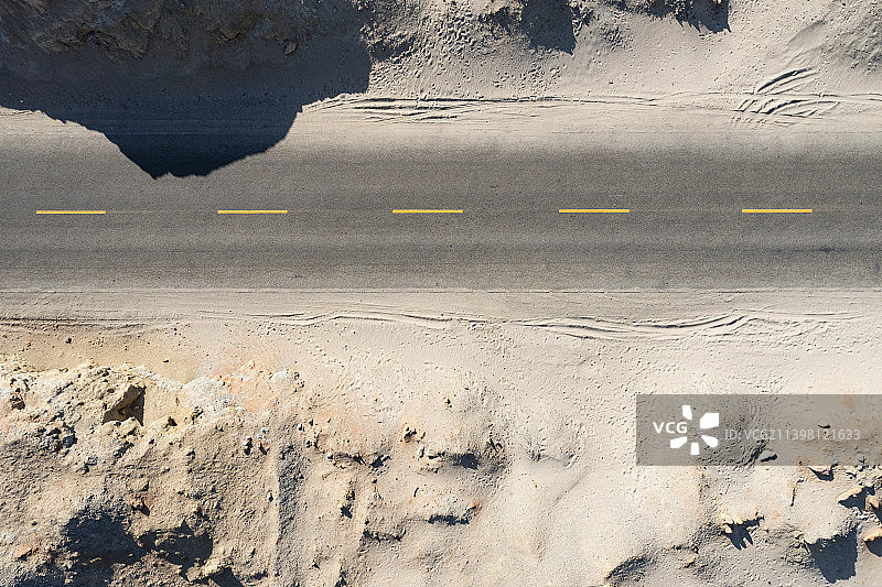 高视角无人机航拍 俄博梁 冷湖 风蚀地貌 雅丹图片素材