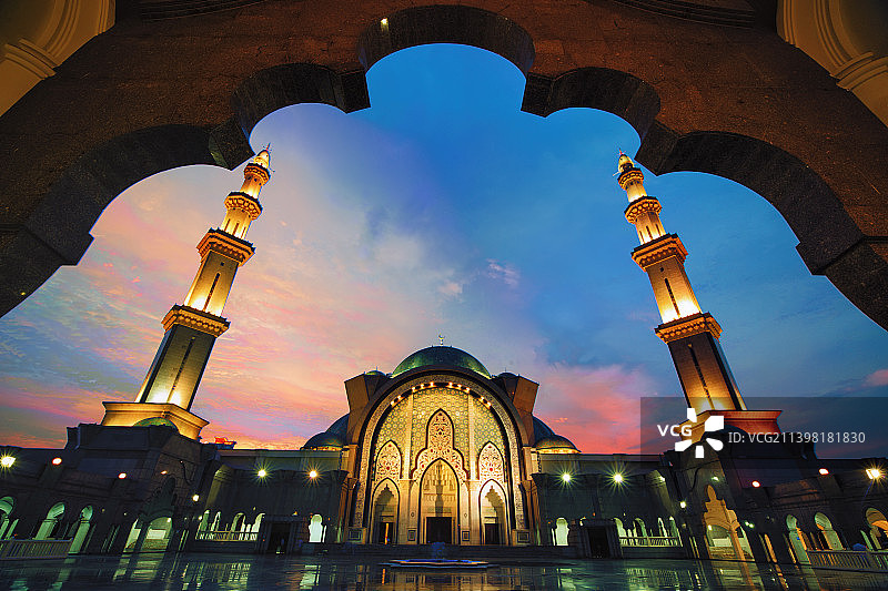 吉隆坡清真寺图片素材