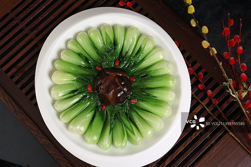 香菇青菜，瓢儿白，青菜，素菜，功夫菜，川菜，美食，美味，家常菜，传统菜，中餐，午餐，晚餐，传统美食，图片素材