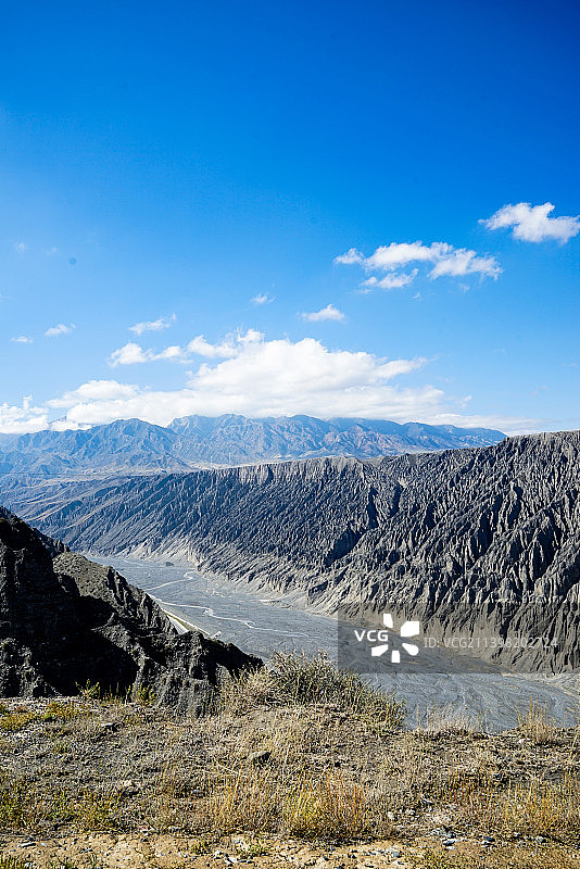 新疆克拉玛依独山子大峡谷图片素材