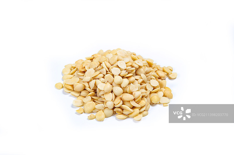 中药材桃仁图片素材