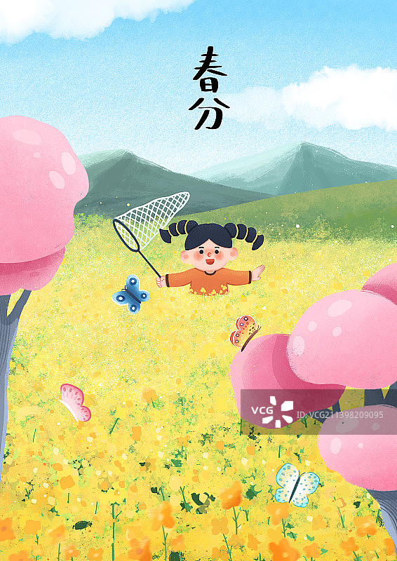 二十四节气——春分图片素材