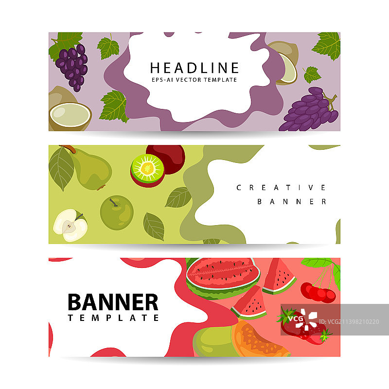 天然甜味产品横幅banner图片素材