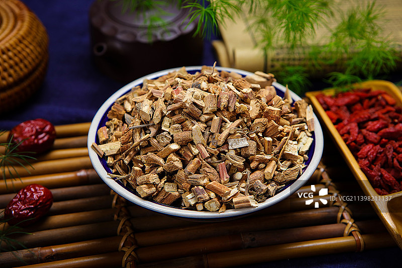 中药材藿香图片素材