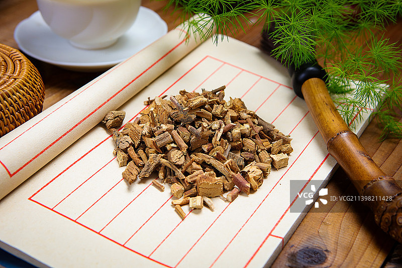 中药材藿香图片素材