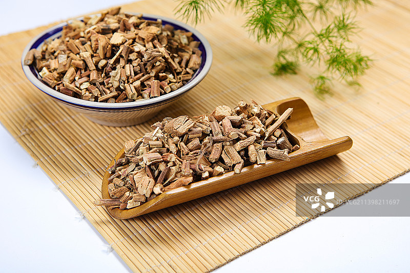 少量中药材藿香图片素材