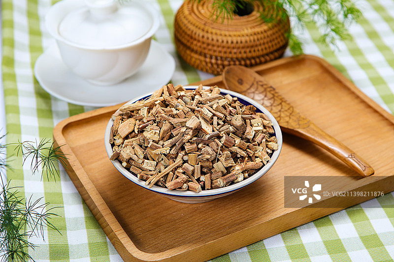 少量中药材藿香图片素材