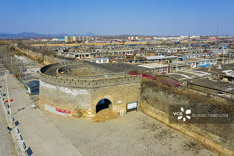 辽宁省绥中前所古城图片素材