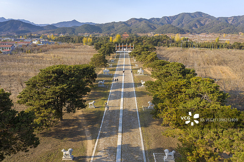 河北省遵化清东陵图片素材