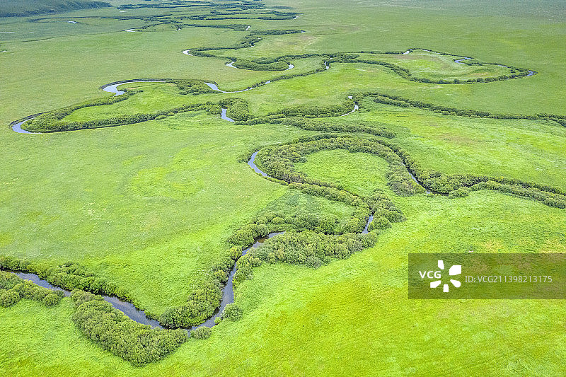 内蒙古锡盟乌拉盖草原图片素材