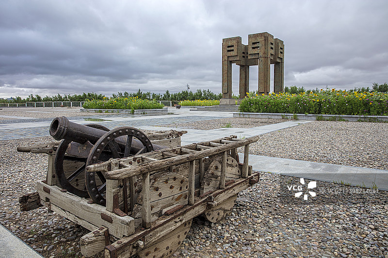 内蒙古二连浩特风光图片素材