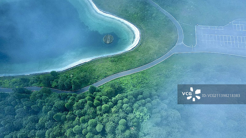 武陵山雾图片素材