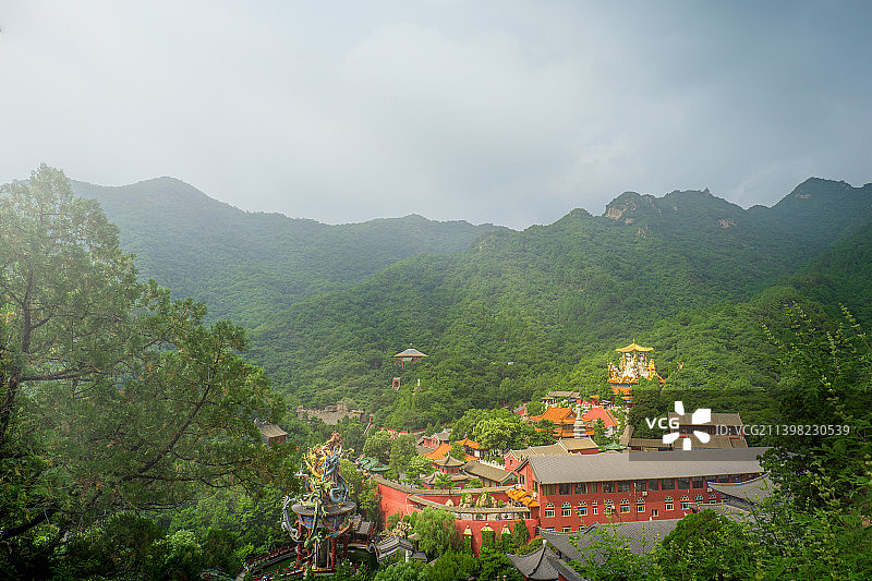 佛光普照图片素材