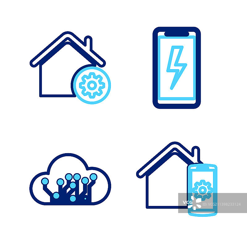 智能家居遥控系统图片素材