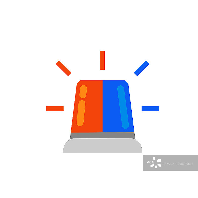 汽车警报和警示闪光信号图片素材