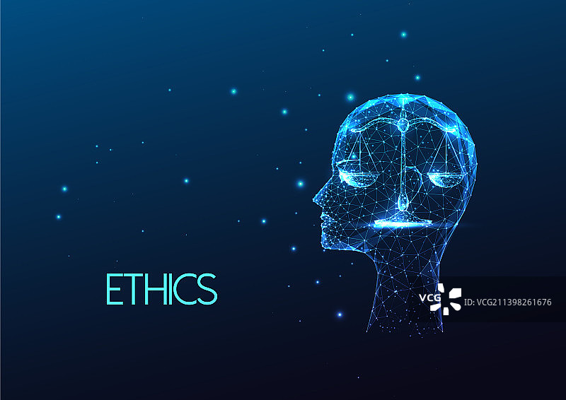 具有人性的个人道德核心价值观概念图片素材