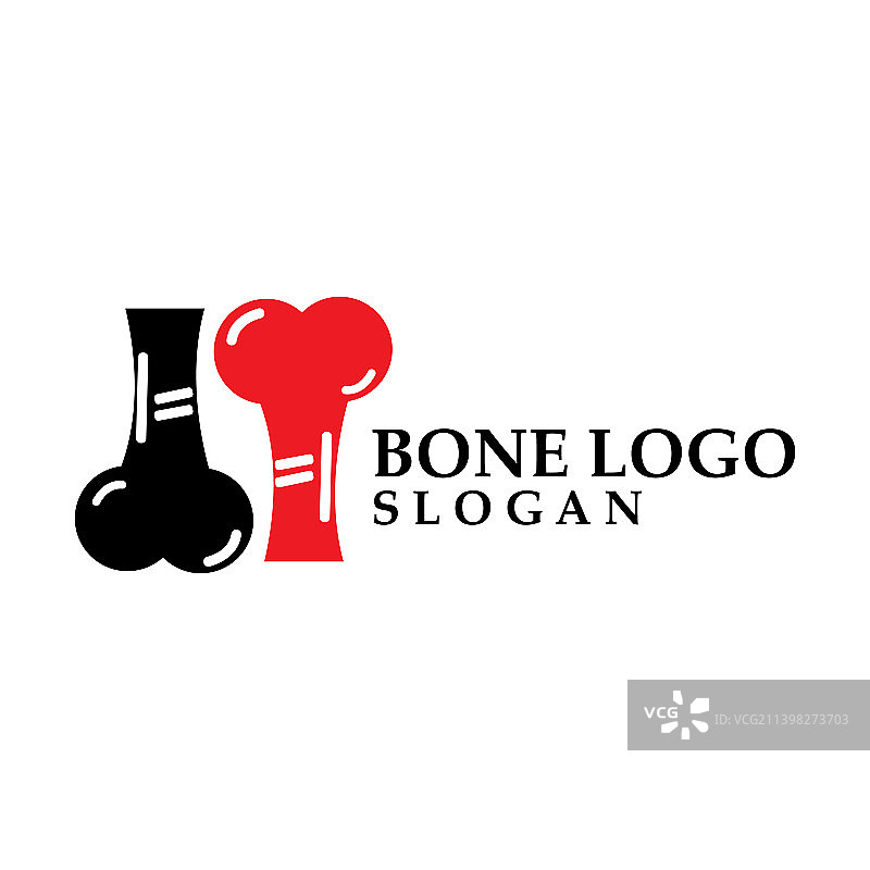 简约骨骼健康图标logo图片素材
