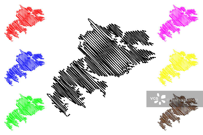 东福克兰岛福克兰群岛南部图片素材