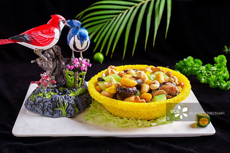东莞粤菜隐贤山庄美食图片素材