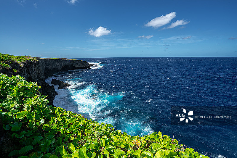 塞班岛的海景素材图片素材