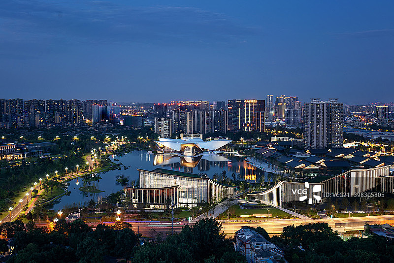 天府艺术公园图片素材